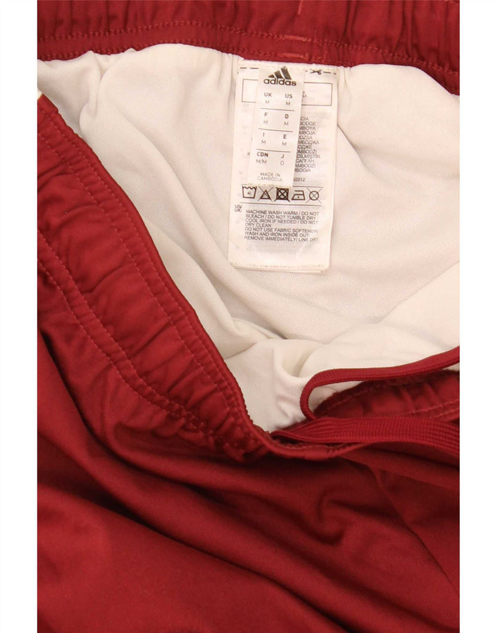Pantaloncini sportivi Adidas da uomo Arsenal medio bordeaux in poliestere