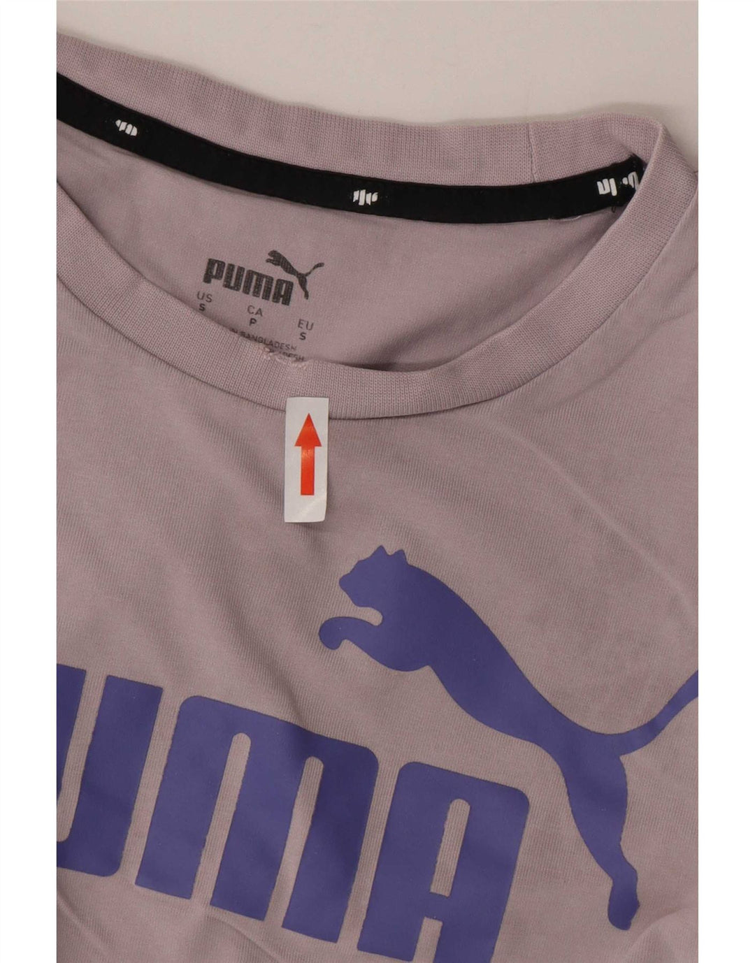 T-shirt grafica corta da donna Puma UK 10 piccola grigia