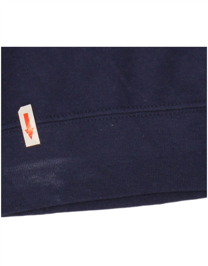 Felpa oversize con grafica da donna Champion UK 10 Small Blu Navy