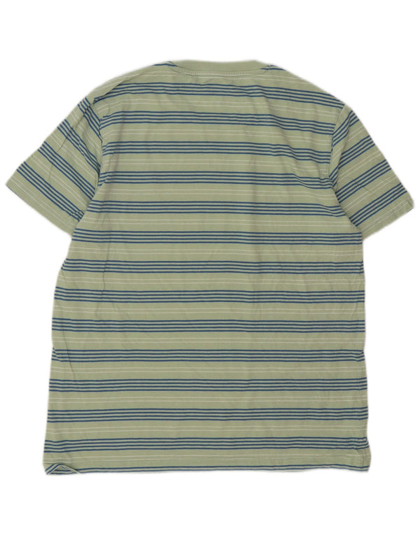 Penguin T-shirt da uomo Top grande a righe verdi