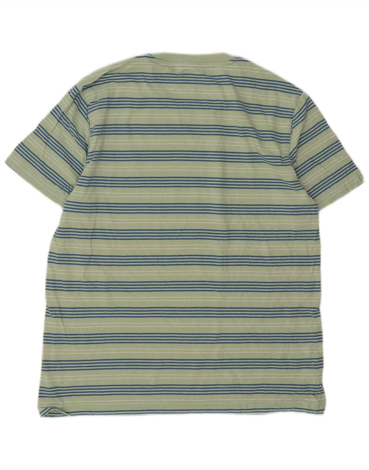 Penguin T-shirt da uomo Top grande a righe verdi
