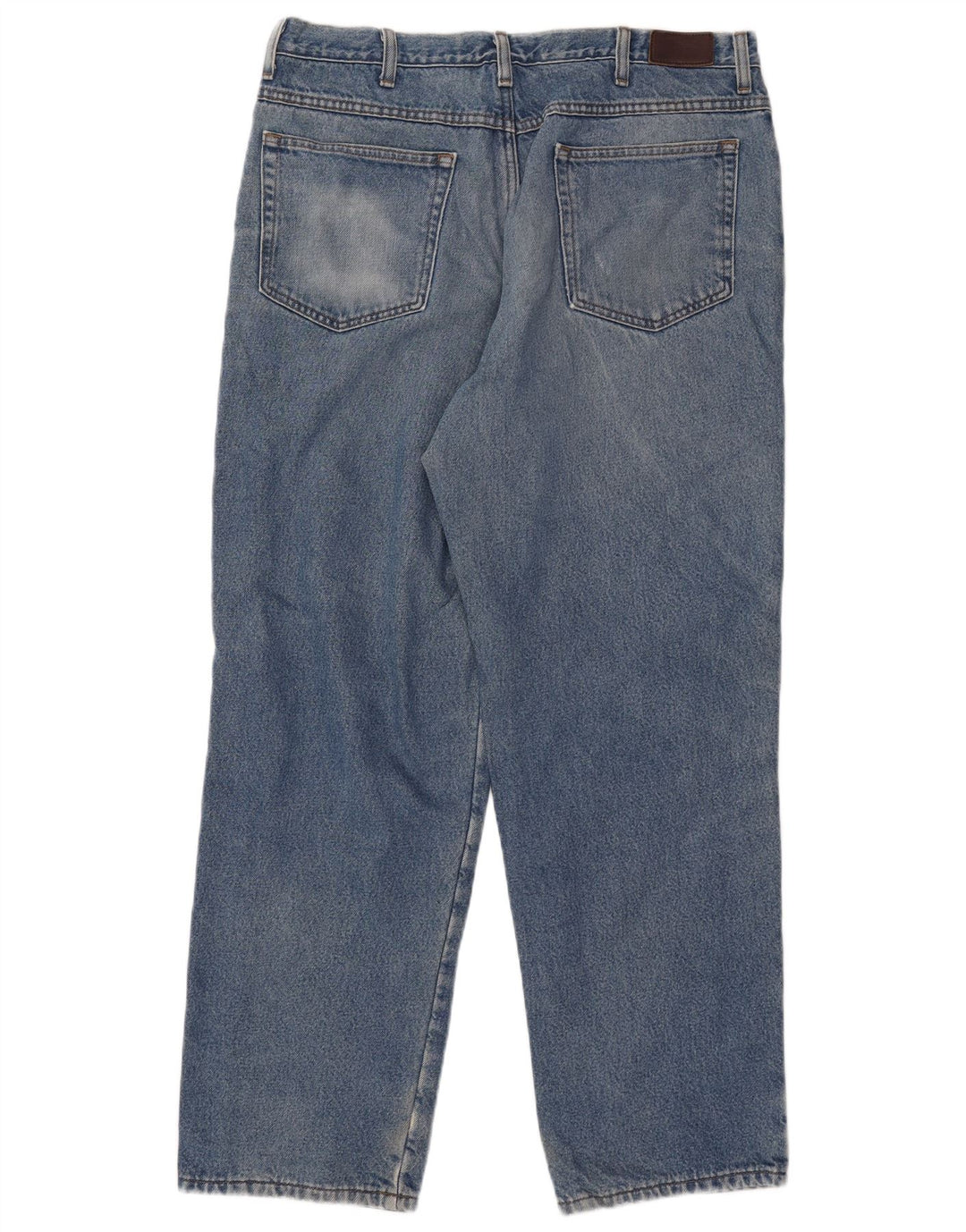 Jeans affusolati da uomo L.L.BEAN vestibilità rilassata W37 L32 cotone blu