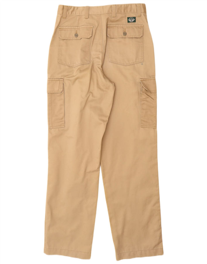 Pantaloni cargo dritti da uomo Dockers W33 L34 in cotone beige