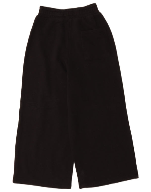 Pantaloni della tuta Capri da donna Zara UK 8 piccoli neri