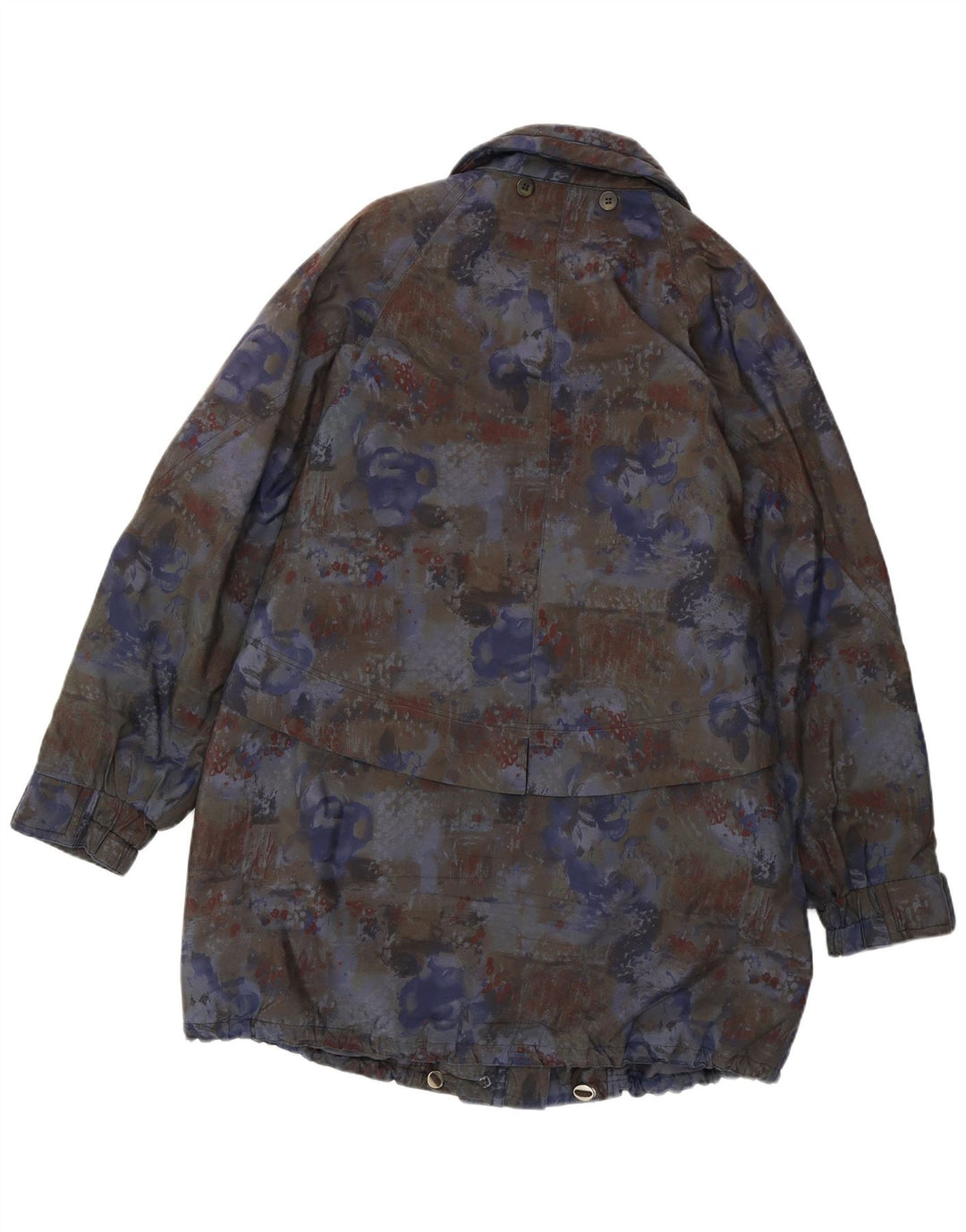 IL TUO SESTO SENSO Cappotto giacca a vento da donna UK 12 Medio multicolore floreale