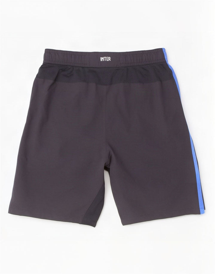 Pantaloncini sportivi Nike da ragazzo Inter Milan 12-13 anni Large Nero in poliestere
