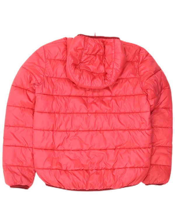 Giacca imbottita con cappuccio da donna Champion UK 14 grande poliestere rosso