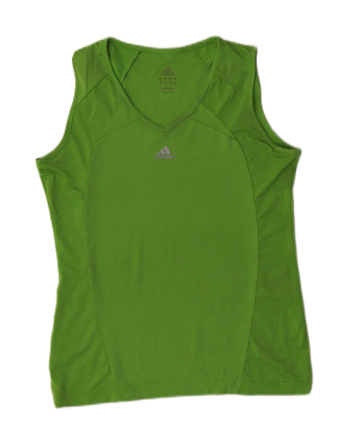 Canotta Adidas da donna UK 14 verde medio
