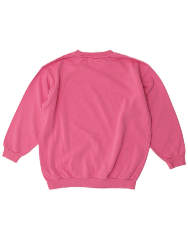 Felpa Nike Bambina Maglia 13-14 Anni XL Cotone Rosa
