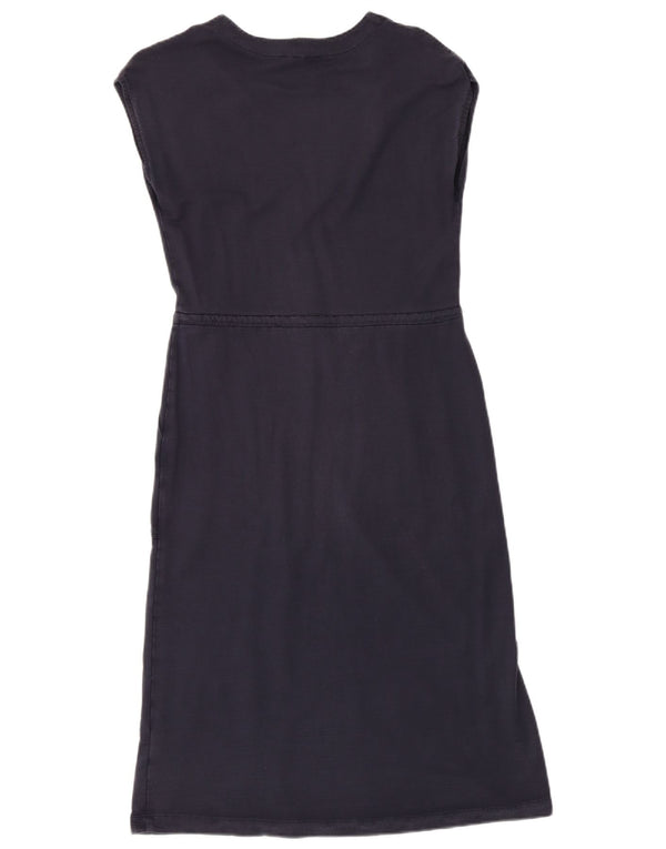 Abito a trapezio da donna Tommy Hilfiger UK 6 XS viscosa blu navy
