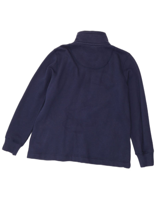 Crew Clothing Giacca da tuta da donna UK 14 Large in cotone blu navy