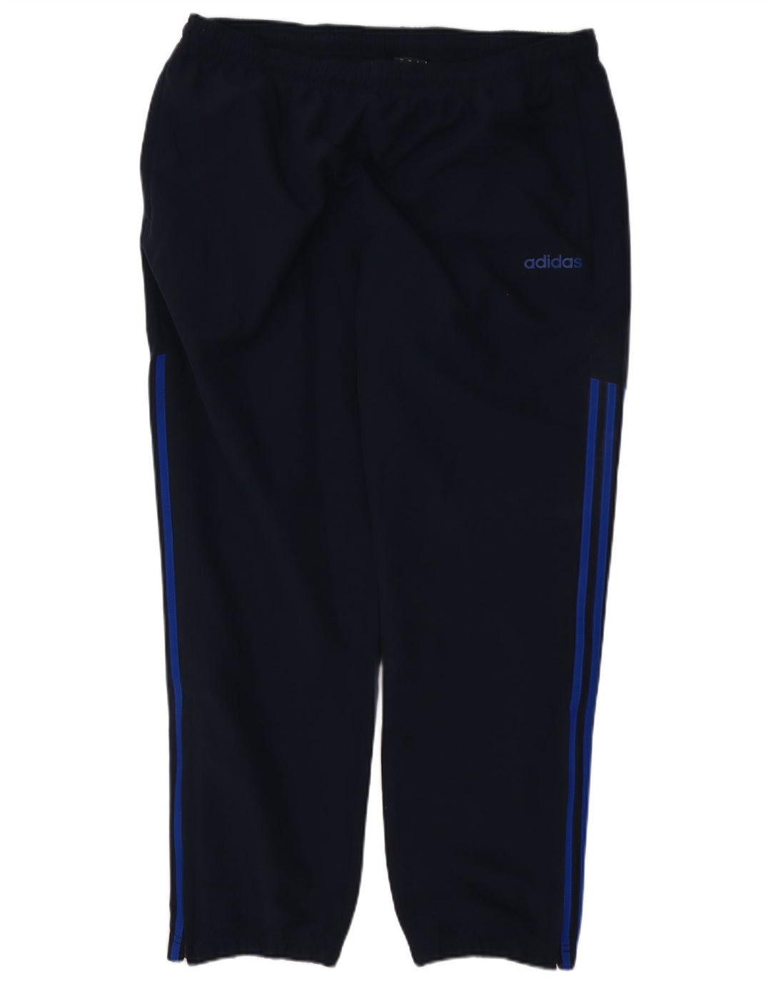 Pantaloni da tuta da uomo Adidas XL poliestere blu navy