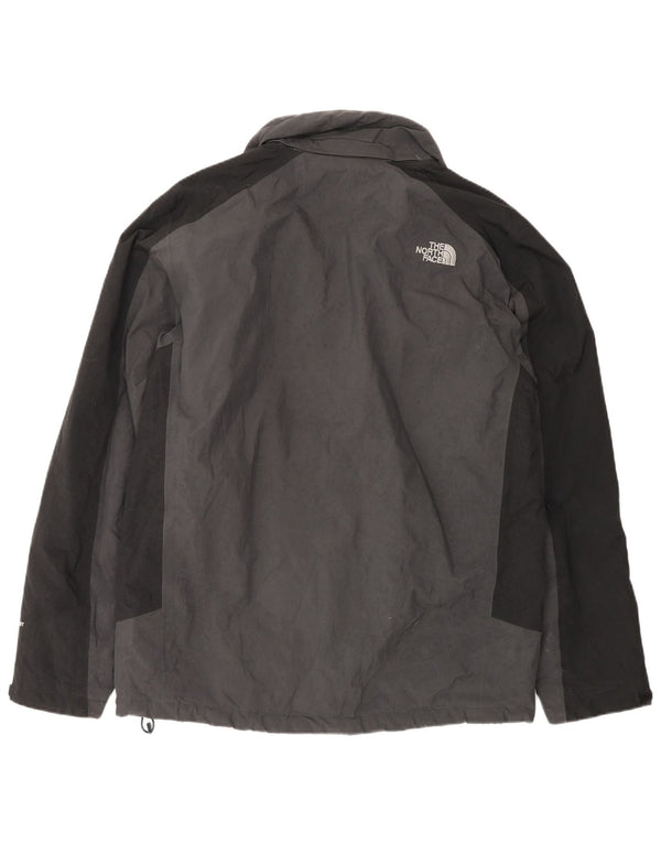 The North Face Mens Windbreaker Jacket UK 38 Medium Grey Colourblock Nylon