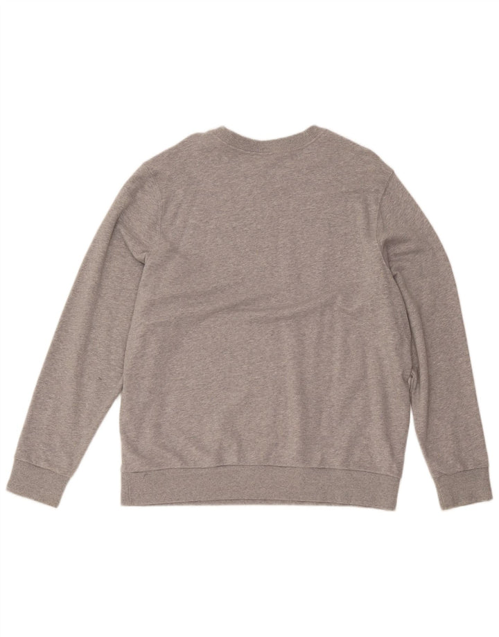 Felpa grafica da donna Reebok Jumper UK 22/24 2XL Poliestere chiazzato grigio
