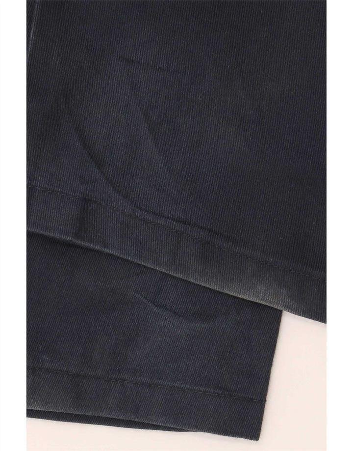 Pantaloni cargo dritti da uomo Dickies W44 L28 poliestere blu navy