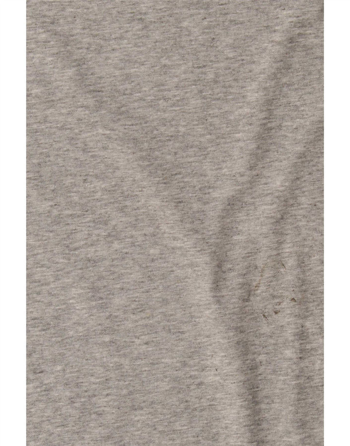 T-shirt Nike Dri Fit da uomo piccola in cotone grigio