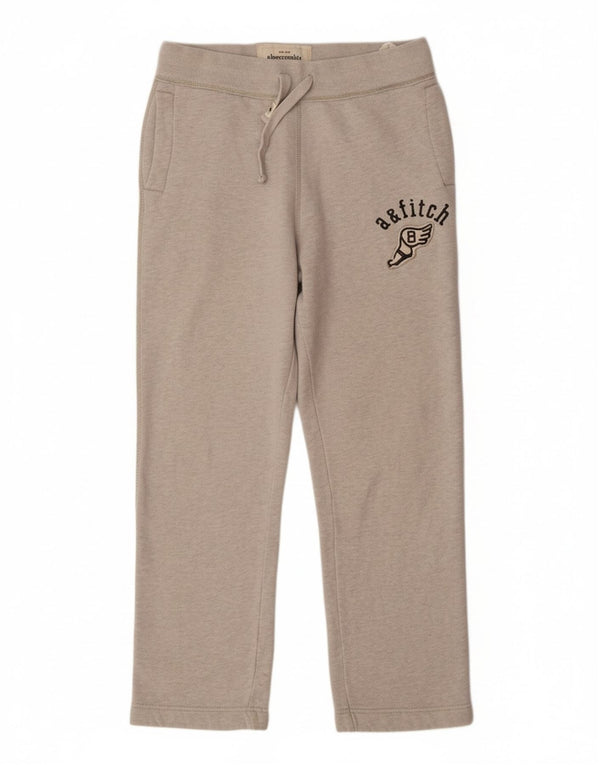 Pantaloni della tuta da bambino ABERCROMBIE & FITCH 13-14 anni Large Grigi