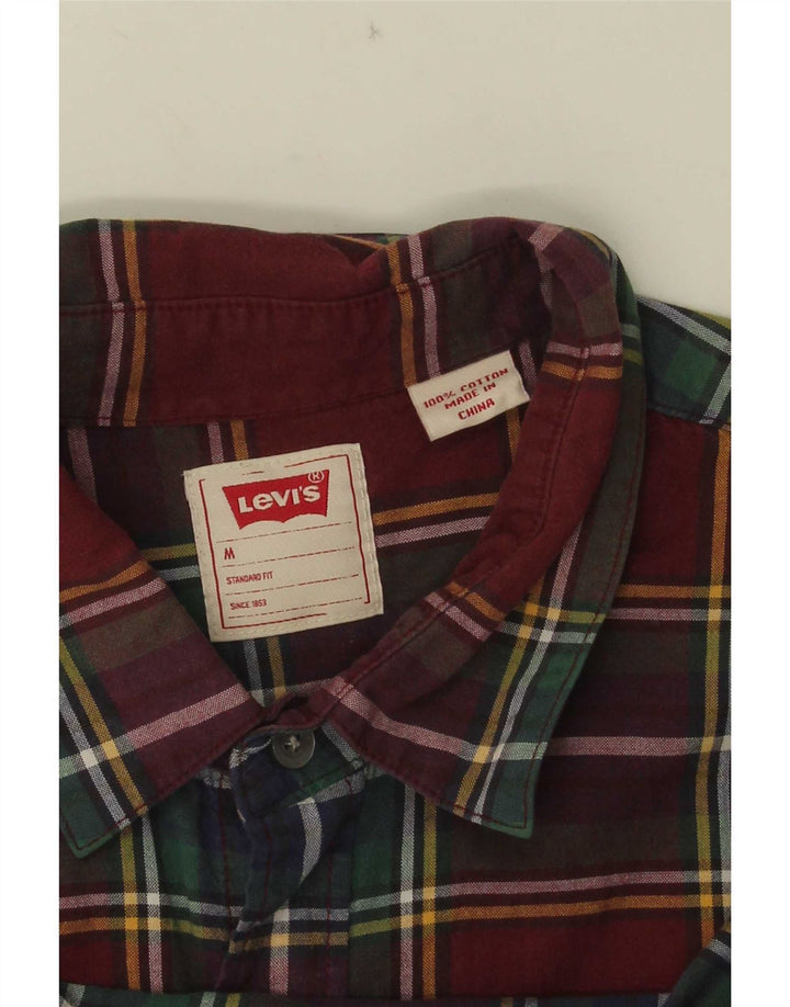 Camicia Levi's da uomo vestibilità standard in cotone a quadri multicolore medio