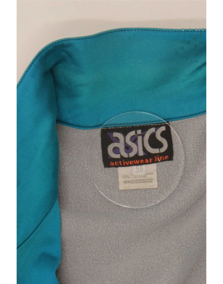 Giacca sportiva da uomo Asics IT 56 XL Nero Colourblock Poliammide