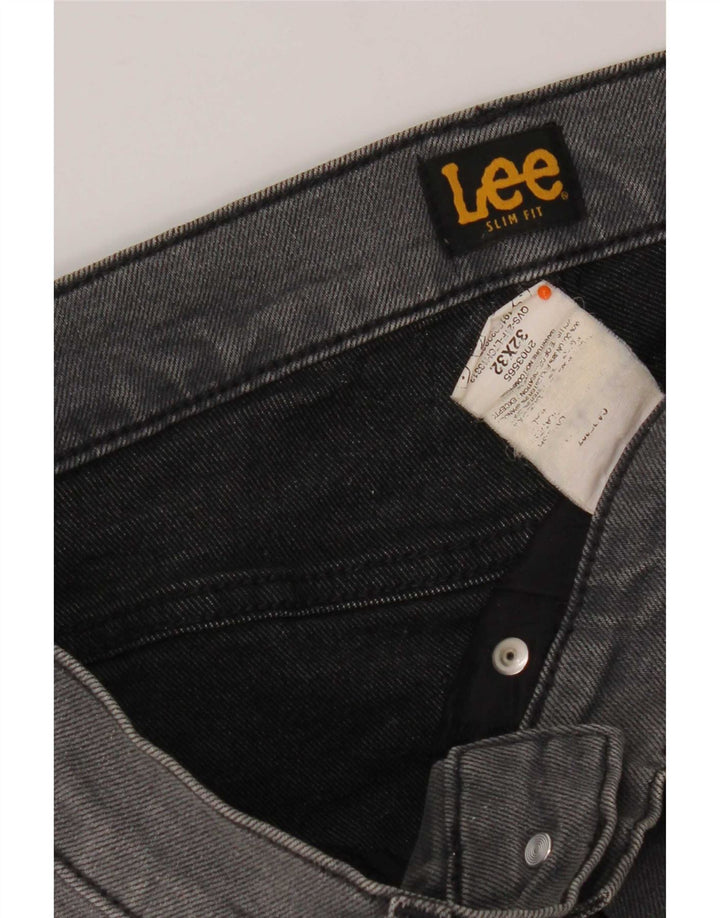 Jeans slim da uomo Lee W32 L32 Grigi