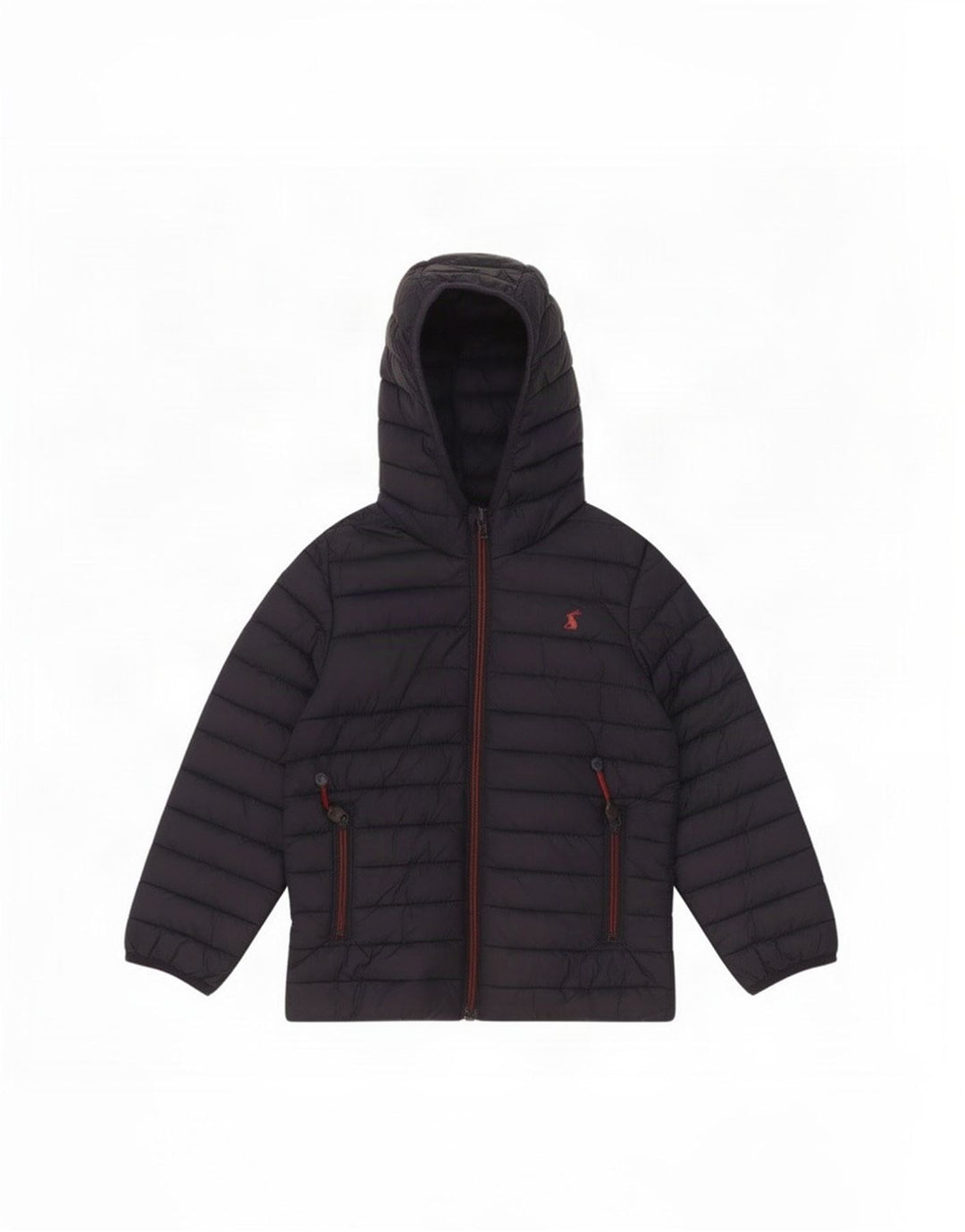 Giacca imbottita con cappuccio Joules per ragazzi 5-6 anni in poliestere blu navy