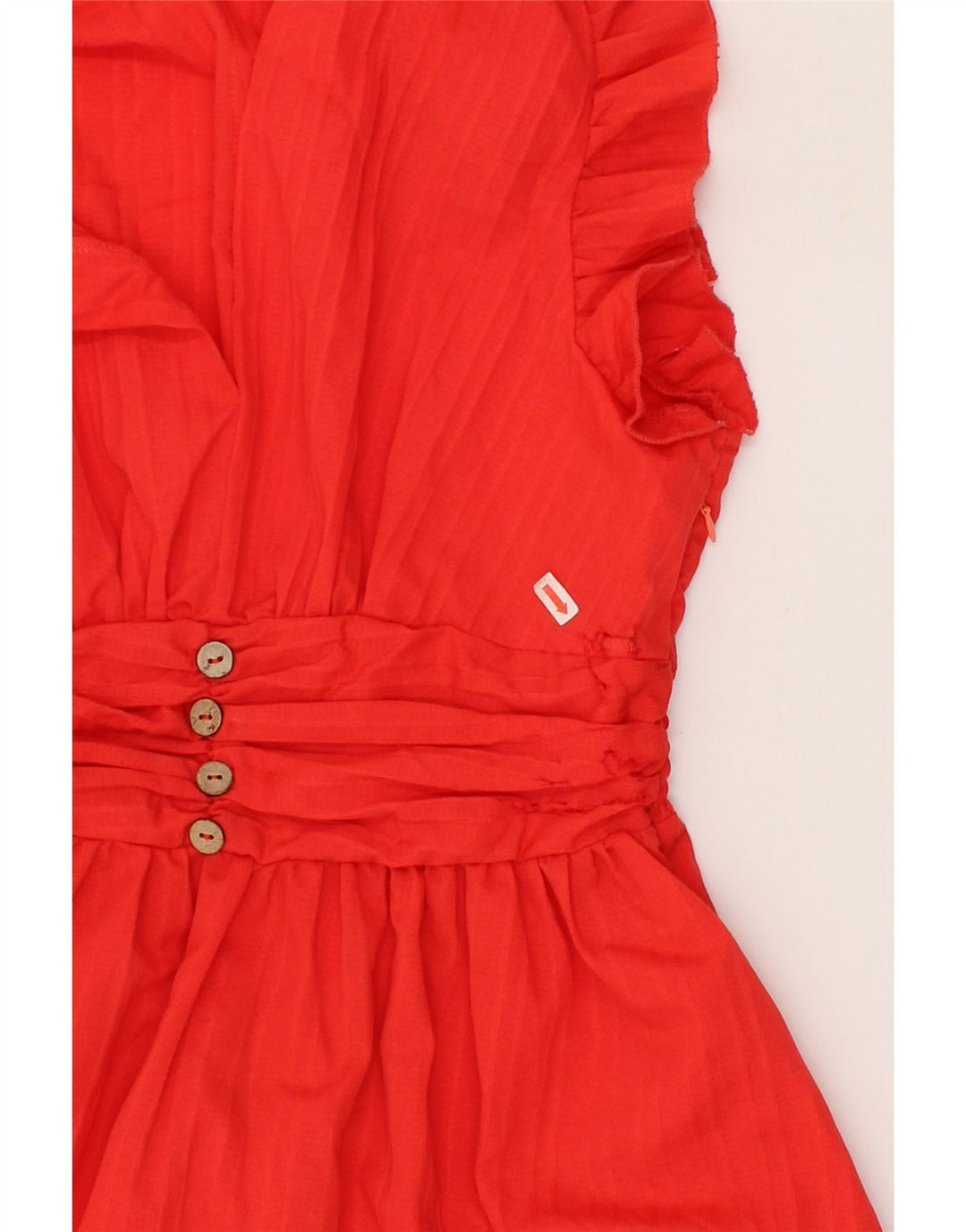SHEIN Womens A-Line Dress UK 14 Large Red Polyester Vintage Shein and Second-Hand Shein from Messina Hembry 