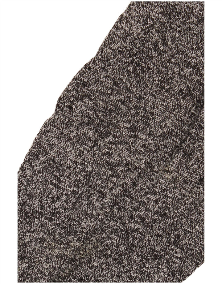 MARKS & SPENCER Maglione maglione girocollo da uomo grande grigio screziato