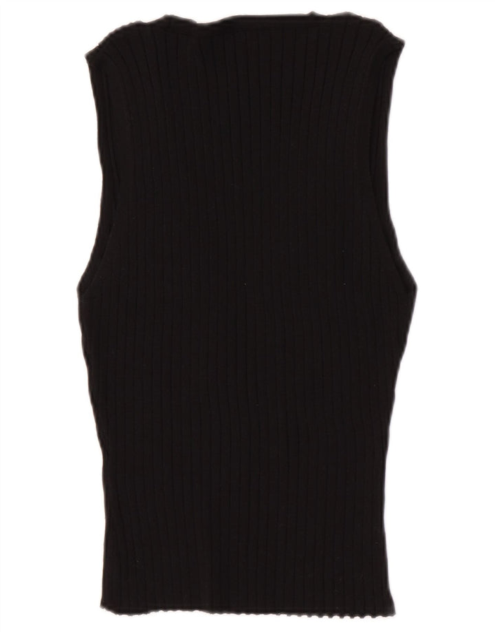 Canotta canotta da donna Zara UK 14 grande nera