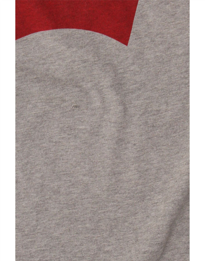LEVI'S Mens Graphic T-Shirt Top 2XL Grey Cotton Vintage Levi's and Second-Hand Levi's from Messina Hembry 
