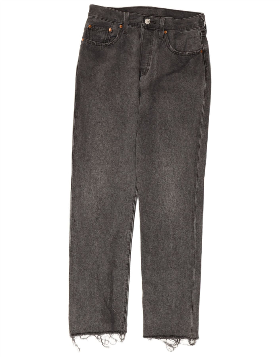 Levi's Uomo 501 Jeans dritti W27 L30 Cotone grigio