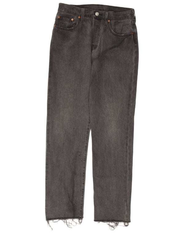 Levi's Uomo 501 Jeans dritti W27 L30 Cotone grigio