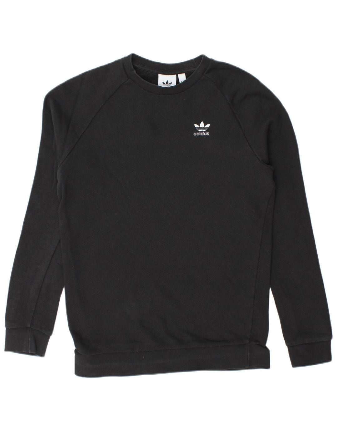 Felpa da uomo Adidas Jumper XS in cotone nero