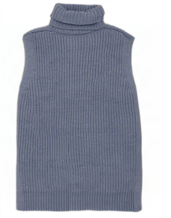 Canotta da donna Marks & Spencer UK 14 poliestere blu medio