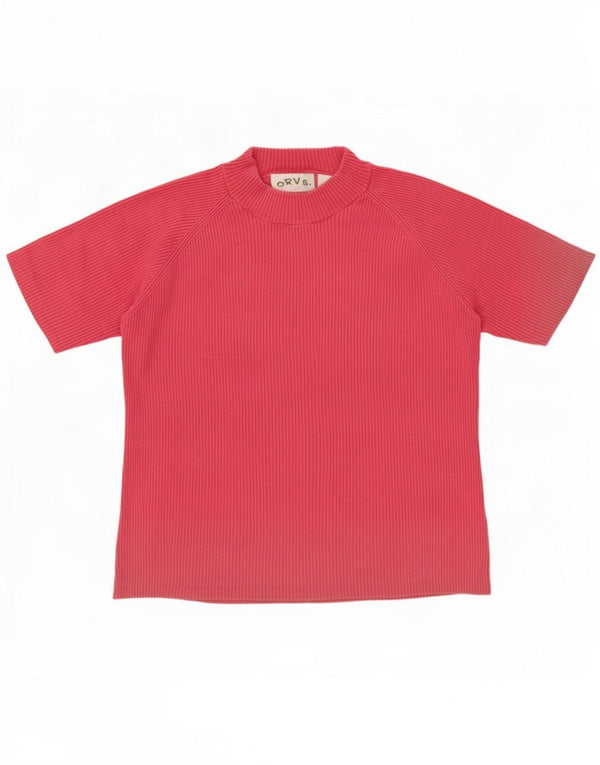 T-shirt da donna Orvis Top UK 14 seta rossa media