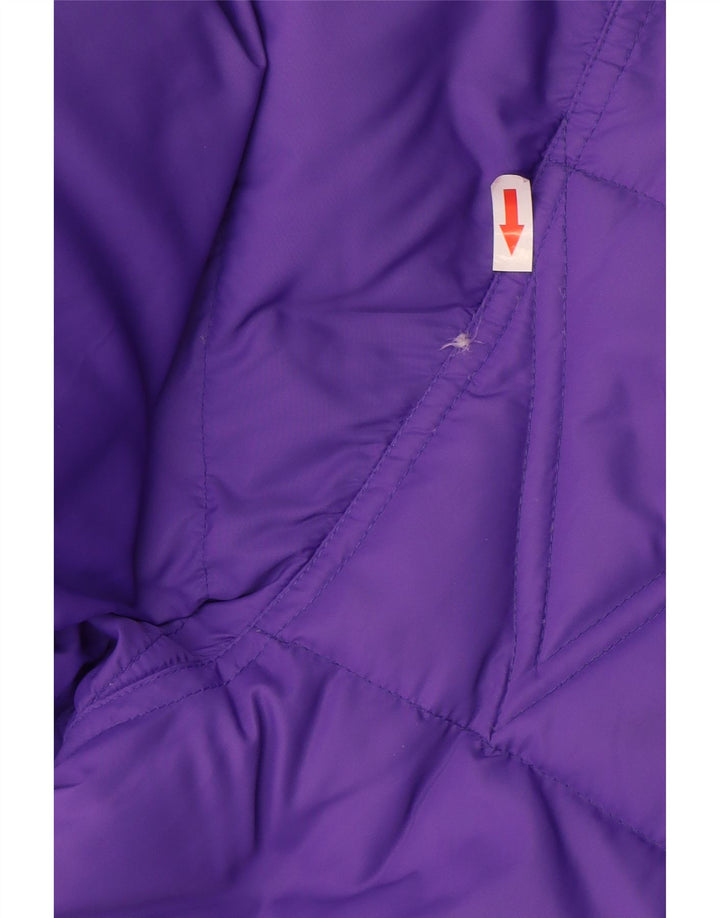 Giubbotto Imbottito Donna Geo Spirit IT 42 Viola Medio Poliammide