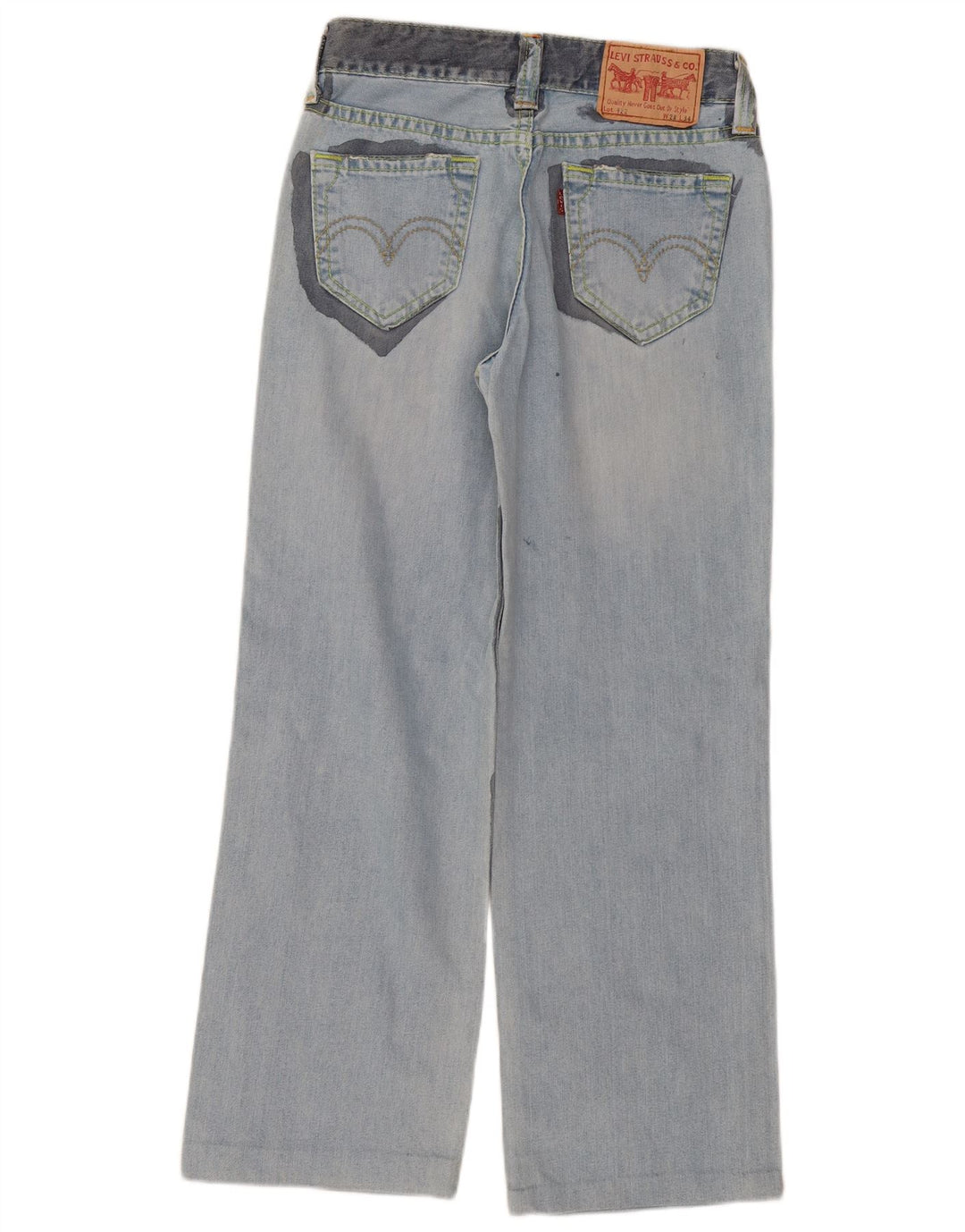 Jeans dritti Levi's 922 da donna W28 L30 cotone blu