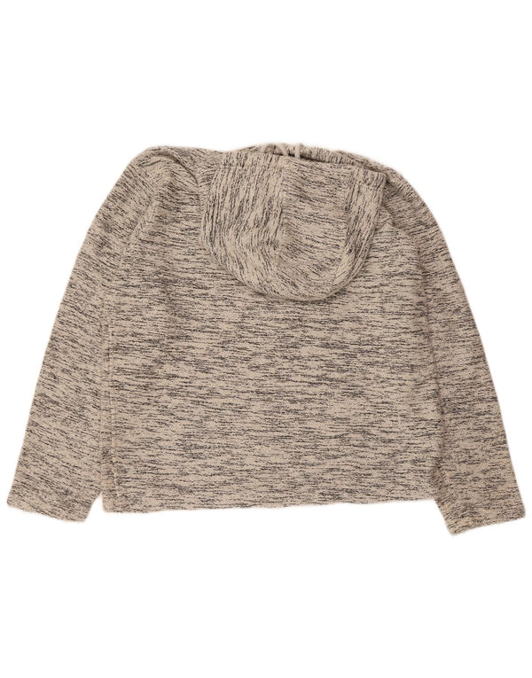 Maglione con cappuccio da uomo WEIRD FISH piccolo grigio chiazzato