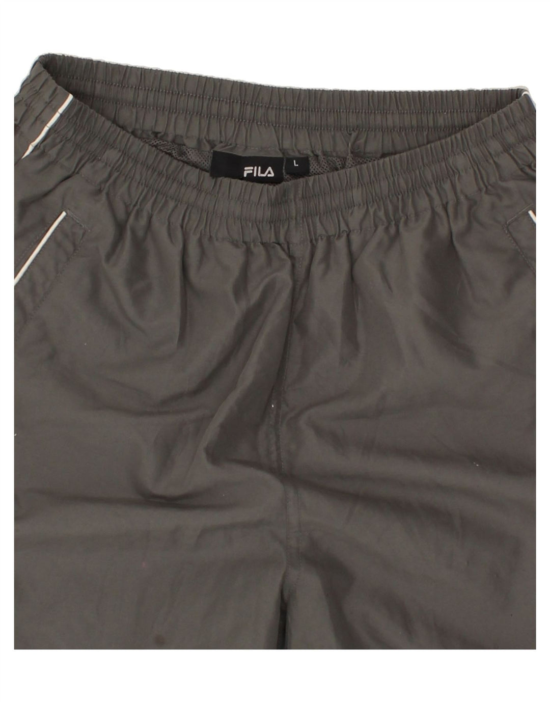 FILA Boys Sport Shorts 15-16 Years Large Grey Polyester Vintage Fila and Second-Hand Fila from Messina Hembry 