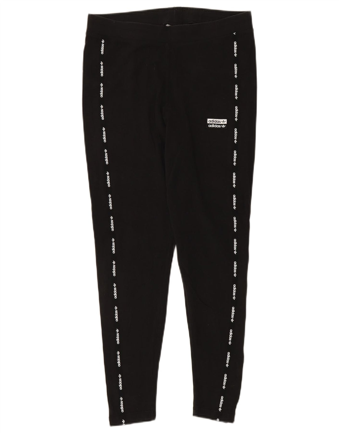 Leggings grafici da donna ADIDAS UK 18 XL cotone nero