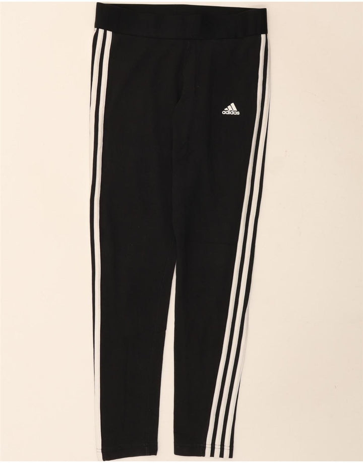 Leggings Adidas Donna UK 12/14 Medio Nero