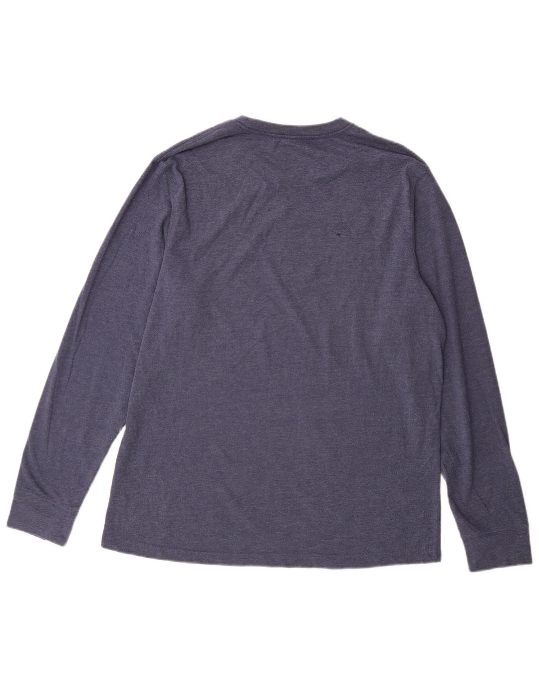 Eddie Bauer Maglia da uomo a maniche lunghe grande in cotone blu