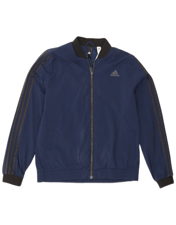 Giacca da tuta da donna Adidas UK 16/18 Large Blu Navy Sport