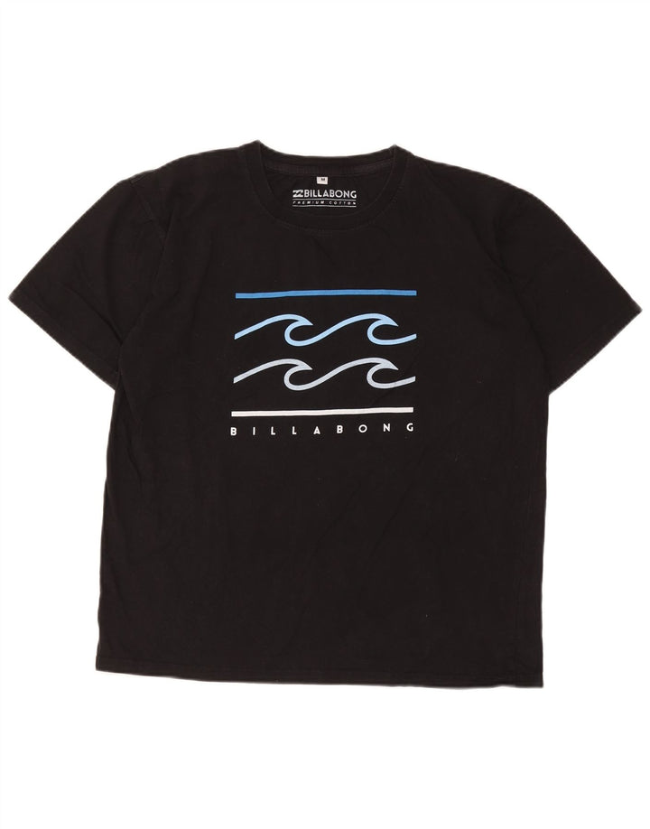Maglietta grafica da uomo Billabong Top nera media