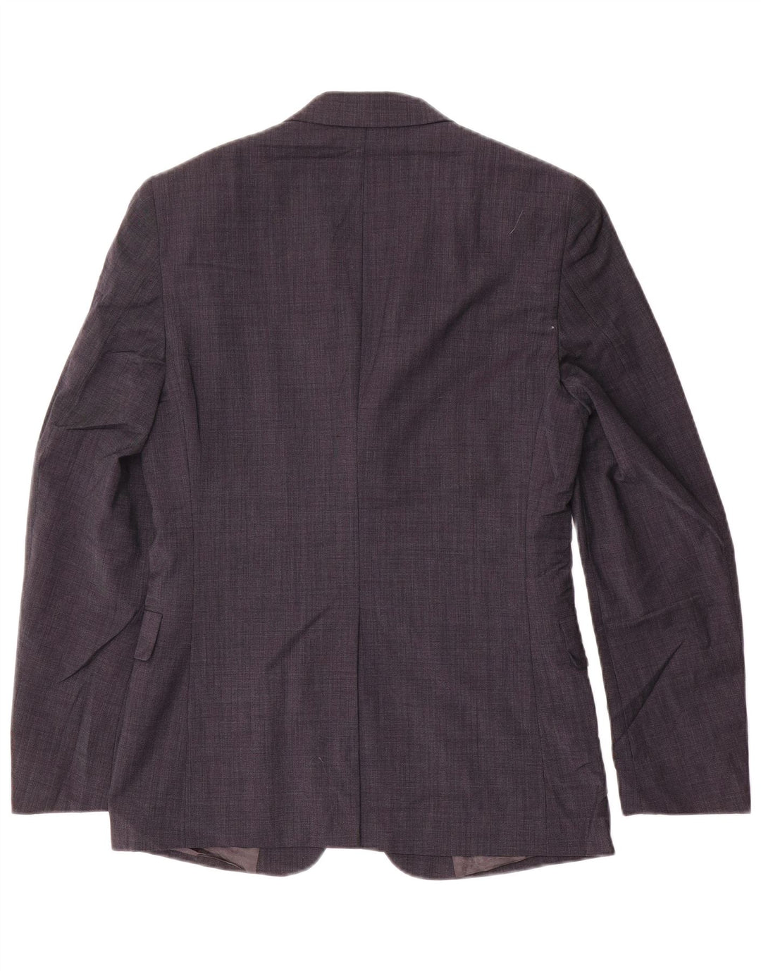 Giacca blazer da uomo a 2 bottoni DKNY UK 36 piccola blu navy