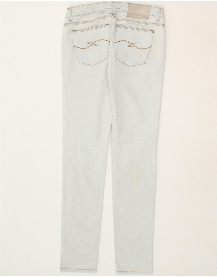 TRUSSARDI Womens Slim Jeans W28 L30  Blue Vintage Trussardi and Second-Hand Trussardi from Messina Hembry 