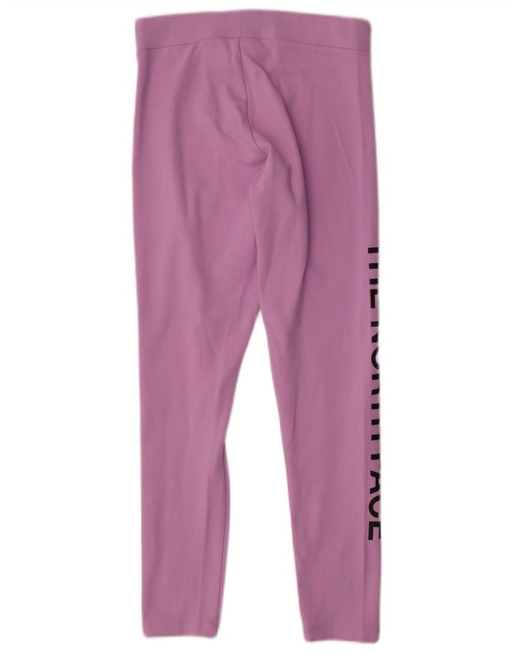 Leggings grafici per ragazze THE NORTH FACE 14-15 anni XL in cotone viola
