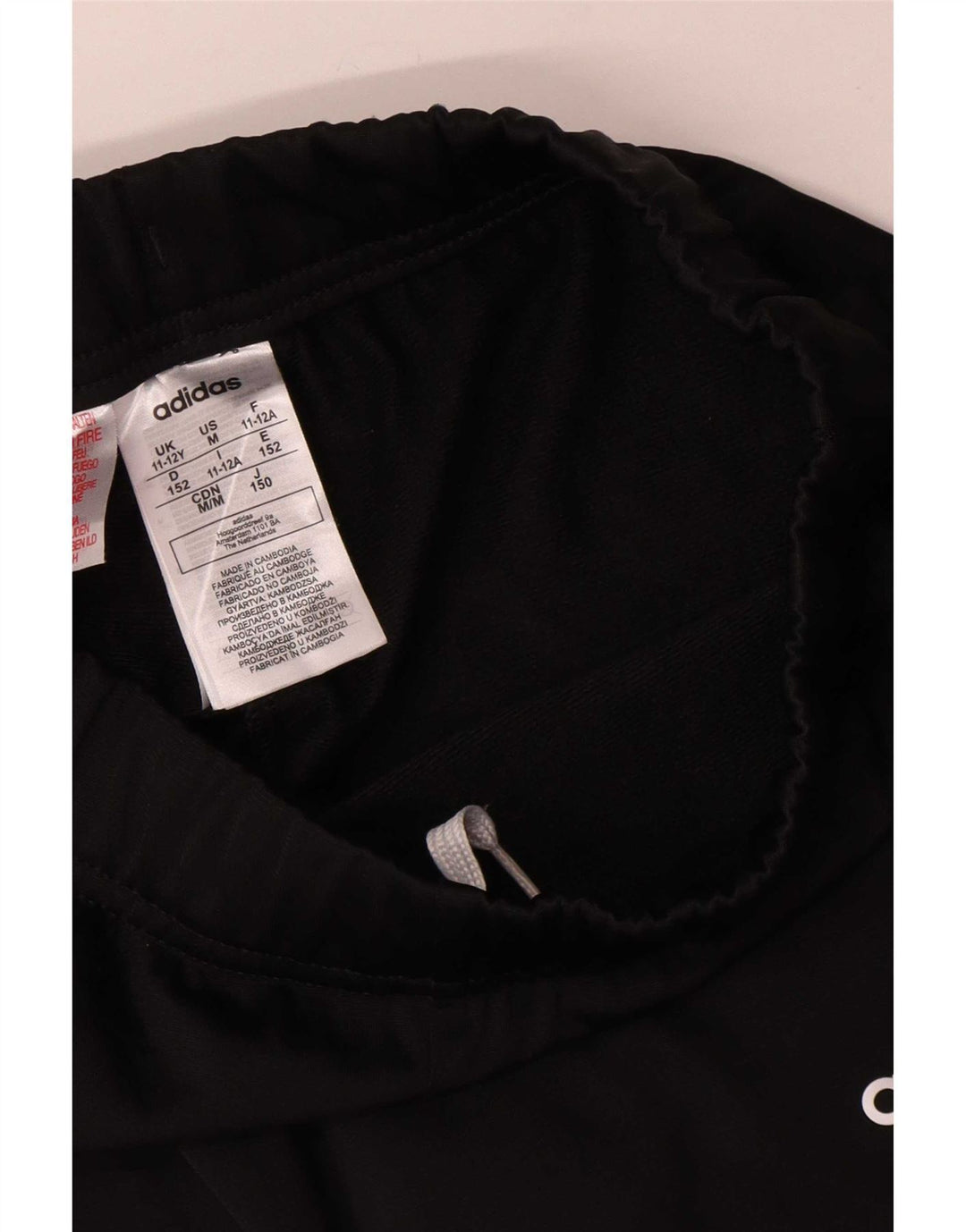 Pantaloni da tuta da ragazzo Adidas Joggers 11-12 anni Poliestere nero