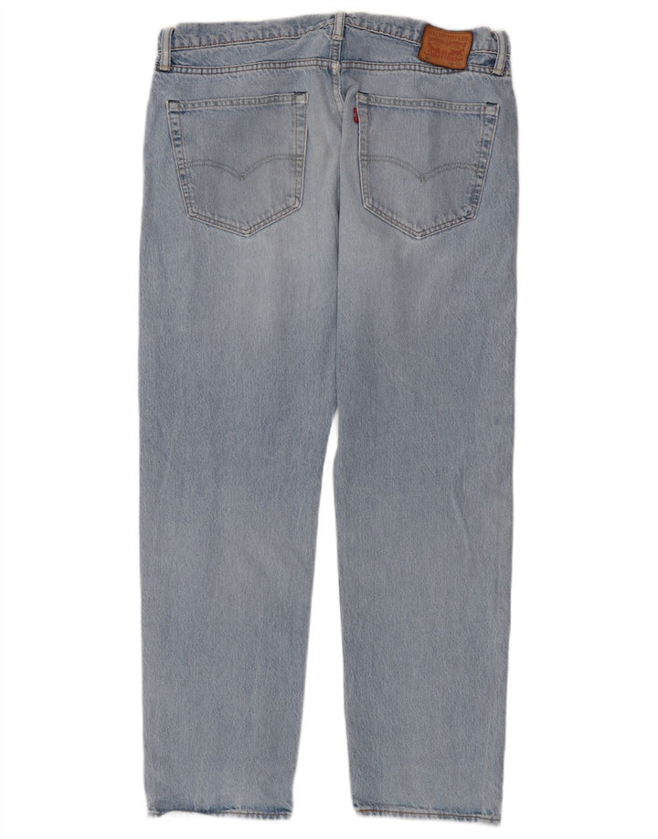 Levi's Uomo 502 Jeans affusolati W36 L32 Cotone blu