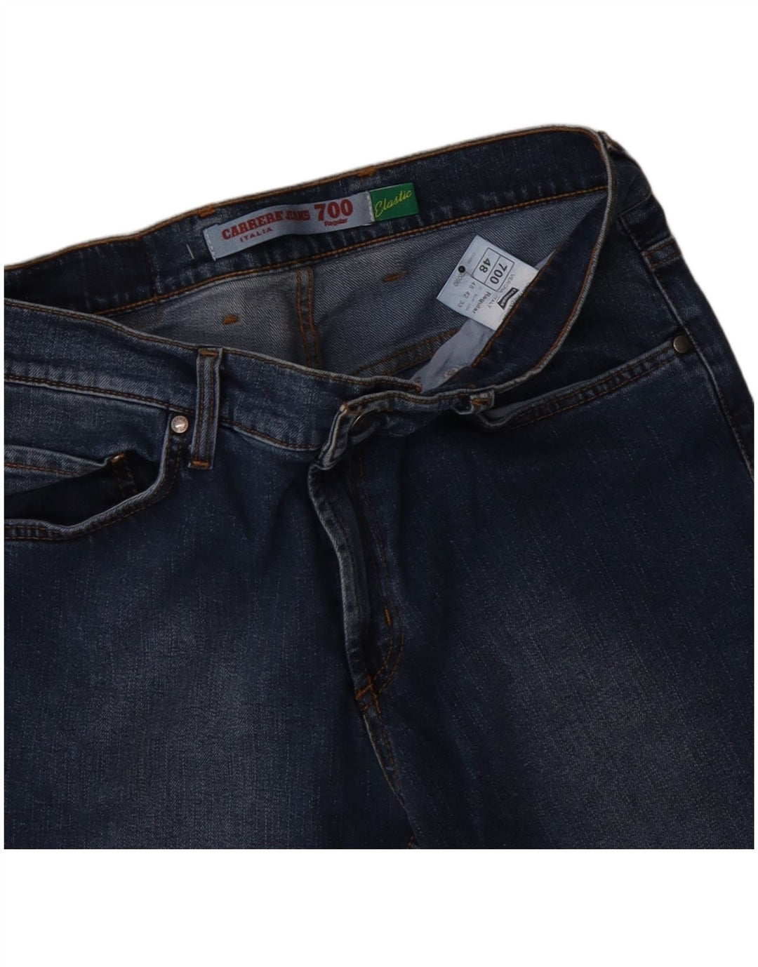 Jeans dritti regolari da uomo Carrera 700 IT 48 medio W32 L30 cotone blu