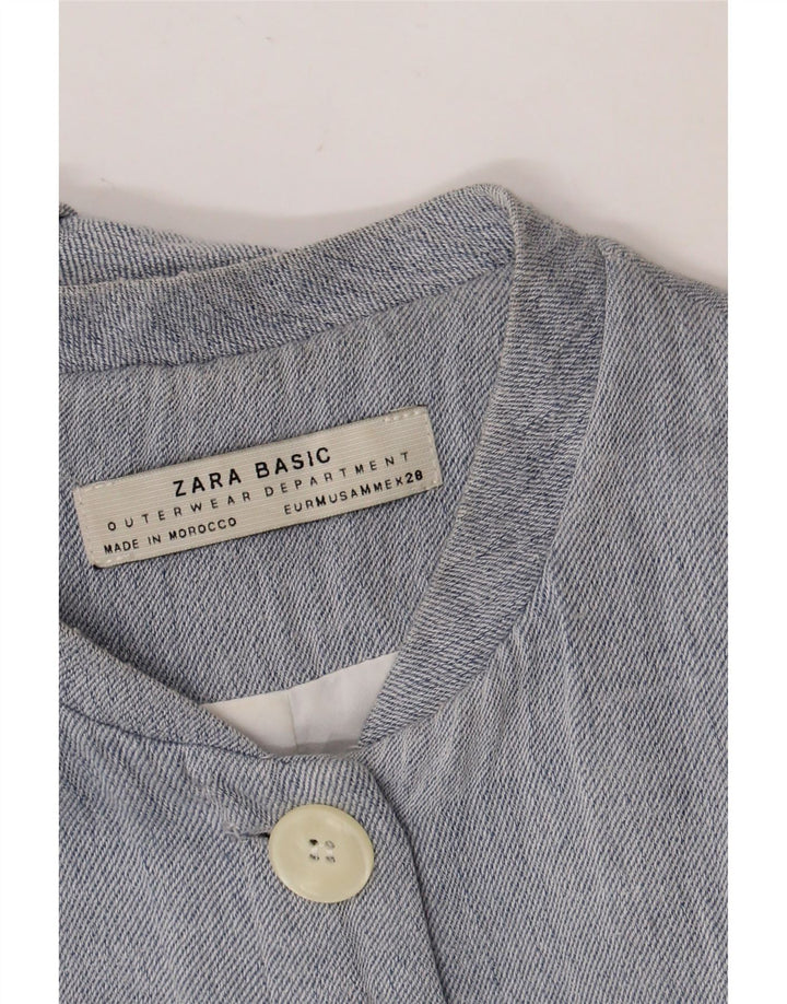 Cappotto Zara da donna UK 14 blu medio